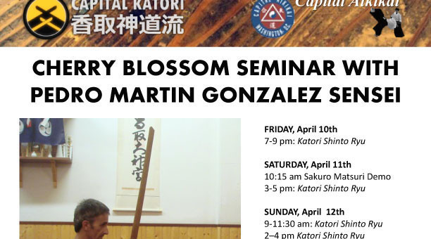 Seminario Tenshin Shôden Katori Shintô Ryû Washington D.C. (U.S.A.) 2015