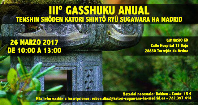 IIIº Gasshuku Anual KSR Sugawara Ha Madrid