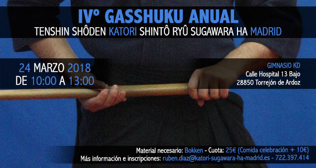 IVº Gasshuku Anual KSR Sugawara Ha Madrid