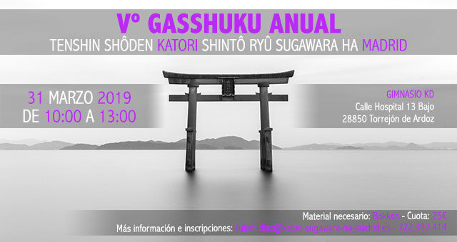 Vº Gasshuku Anual KSR Sugawara Ha Madrid