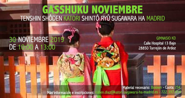 Gasshuku KSR Noviembre 2019