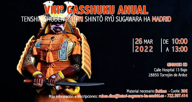 VIIIº Gasshuku Anual KSR Sugawara Ha Madrid